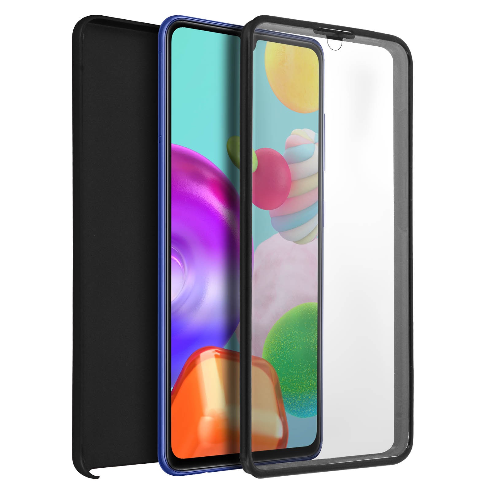 Coque Galaxy A41 Avizar évite les rayures écran via protection 360