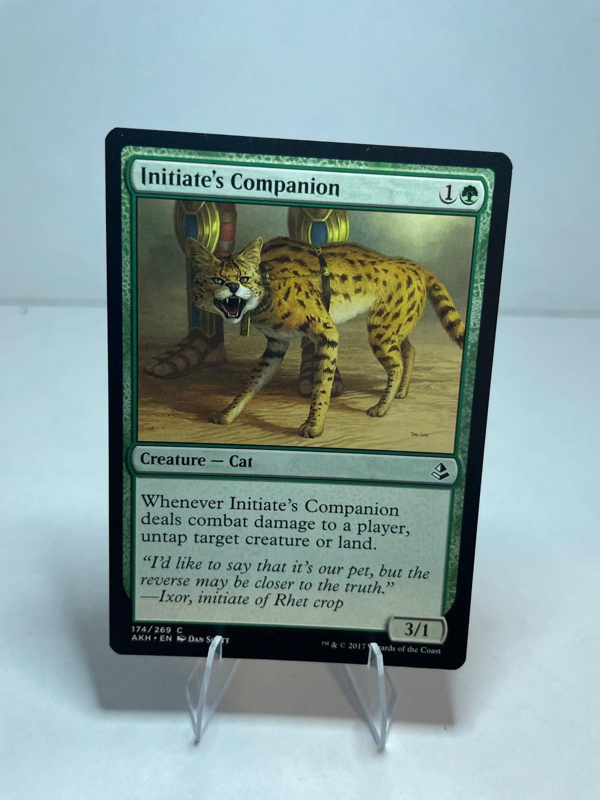 Initiate's Companion 174 Common Amonkhet Lightly Played