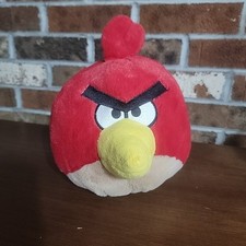 Angry Birds Commonwealth Red Collectors Stuffed Animal Plush Kids Toy 8"