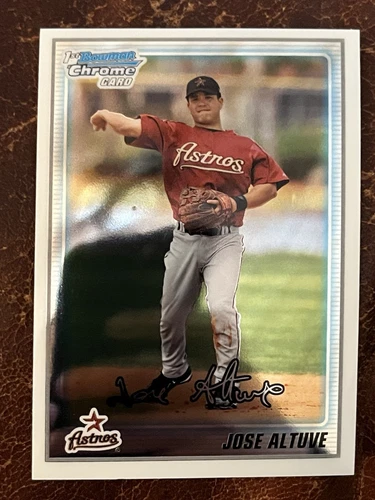 Jose Altuve 2010 1st Bowman Chrome #BCP137