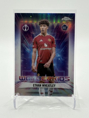 Ethan Wheatley 2024-25 Topps Chrome UEFA Wonderkids #WK-12