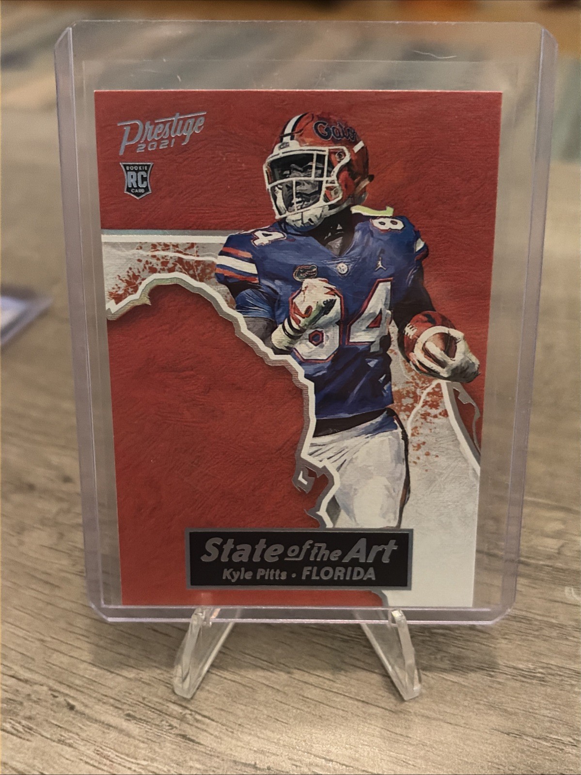 2021 Panini Prestige #4 Kyle Pitts State of the Art Case Hit