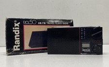 Radio reloj de cuarzo Randix RCL50 Travel AM/FM