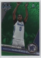 2023-24 Bowman U Chrome Green Shimmer Refractor 57/99 Ashton Hardaway #54 n0c