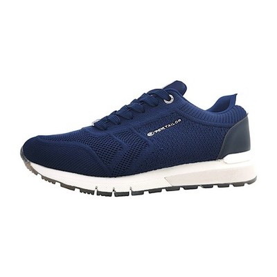 Tom Tailor  Damenschuhe sportlicher Schnürer Blau Freizeit