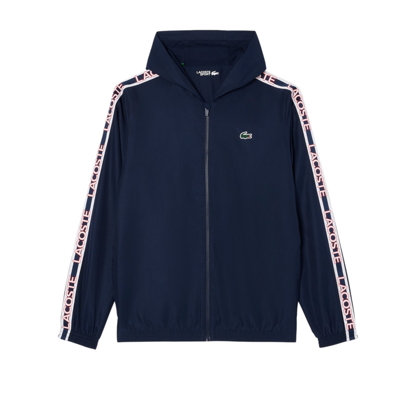 Lacoste Full Tracksuit Set Mens Navy Blue Hoody Top Bottoms WH8987 Size L XL thumbnail 2