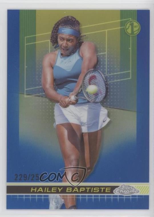 2024 Topps Chrome Blue Refractor 229/250 Hailey Baptiste #183 Rookie RC 0r9h