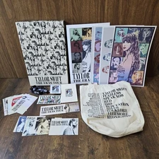 COMPLETE w/POSTERS Taylor Swift Eras Tour Arlington, TX VIP Package Merch Box