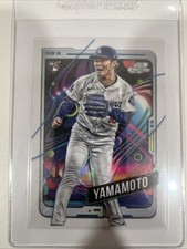 Yoshinobu Yamamoto [Nucleus Refractor] #125 Prices | 2024 Topps
