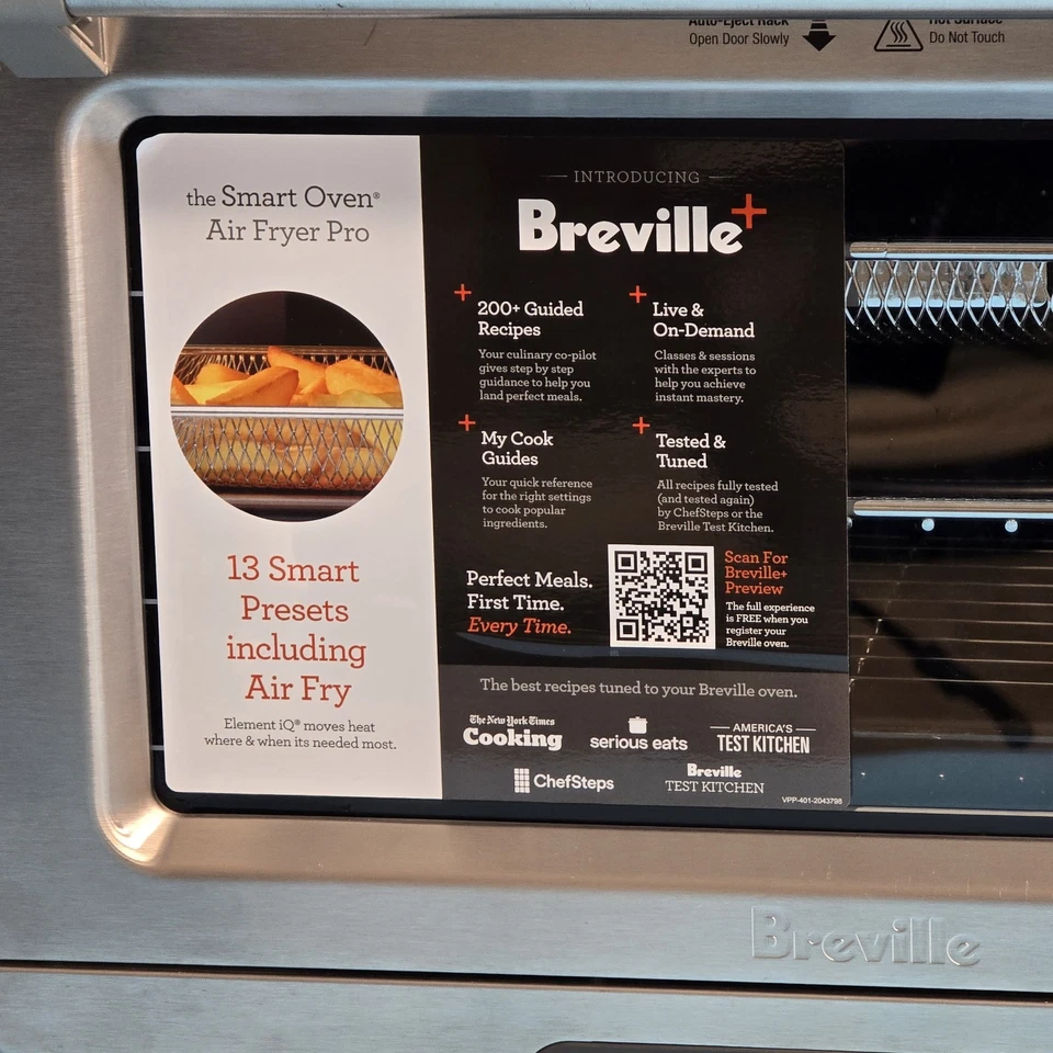 Freidora de aire Breville The Joule horno Pro BOV900 BSSUSC ***LEER*** Foto 2 de 4