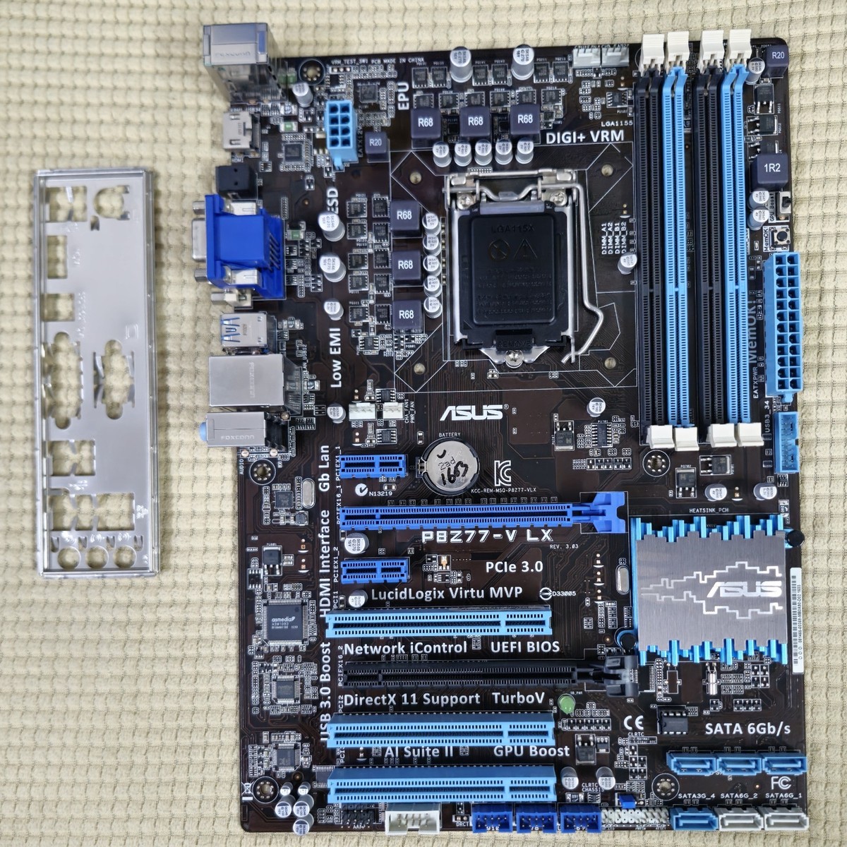 ASUS P8Z77-V LX, LGA 1155, Intel Motherboard for sale online | eBay
