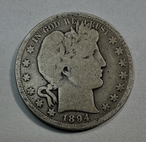 1894-S Barber Half Dollar 620 IN