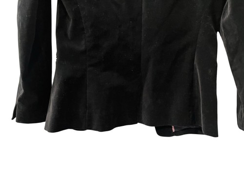 J. Crew 365 Going Out Broadway Velvet Blazer Women's Size 2 Navy Blue Work - Picture 7 of 8
