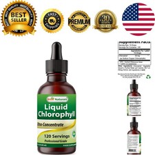 Liquid Chlorophyll Drops - 50 mg, 120 Servings - Natural Wellness in a Bottle