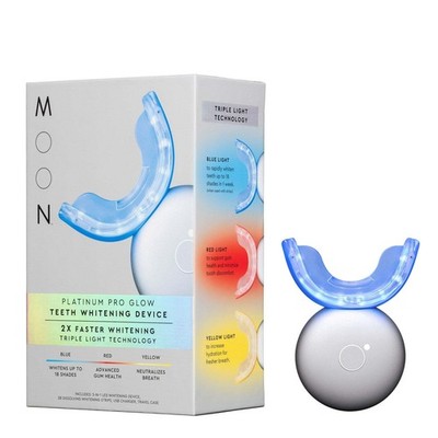 Teeth Whitening Kit, Platinum Teeth Whitener Device, 28 Dissolving White Stri...