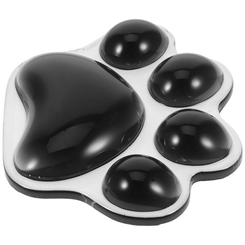 Transparent Silicone Cat Paw Mouse Pad With Ergonomic Wrist Cushion For Office - 第 12/12 張圖片