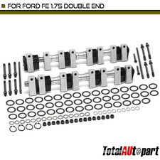 2024 Aluminum Shaft Mount Rocker Arms For Ford Fe 352-428 Double End 1.75 Ratio