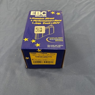 EBC DP41207R Yellowstuff Front Brake Pads for 1997-2008 Porsche Boxster