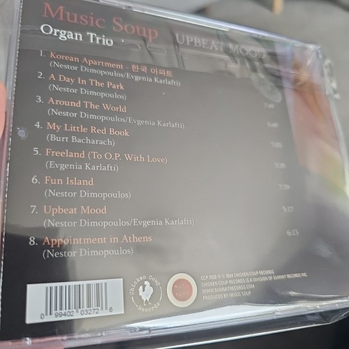 MUSIC SOUP ORGAN TRIO- UPBEAT MOOD - Brand New CD. Free UK P&P - Picture 2 of 2