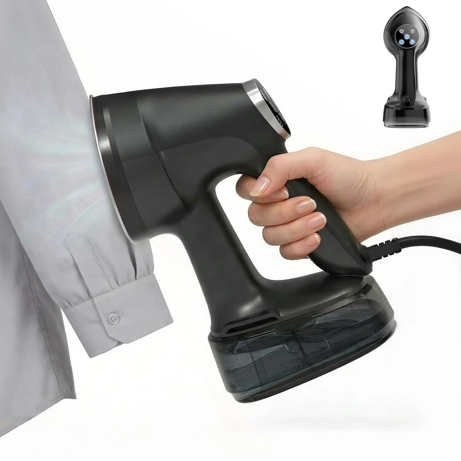 Vacuum Steamer for Clothes Handheld: 2500–3600Pa Adjustable Suction, No Leak ...
Opens in a new wind