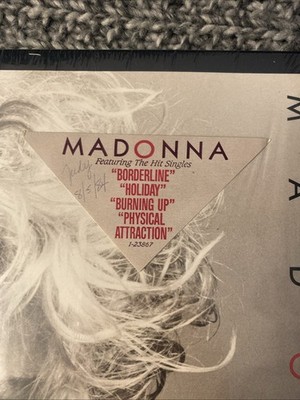Madonna Lp Madonna 1983 N. M In Shrink | eBay