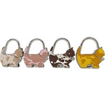 Flowers Print Purse Hook for Women Foldable Bag Hanger Table Hanger  for Table
