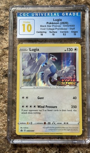 Lugia graded CGC 10 for sale on eBay