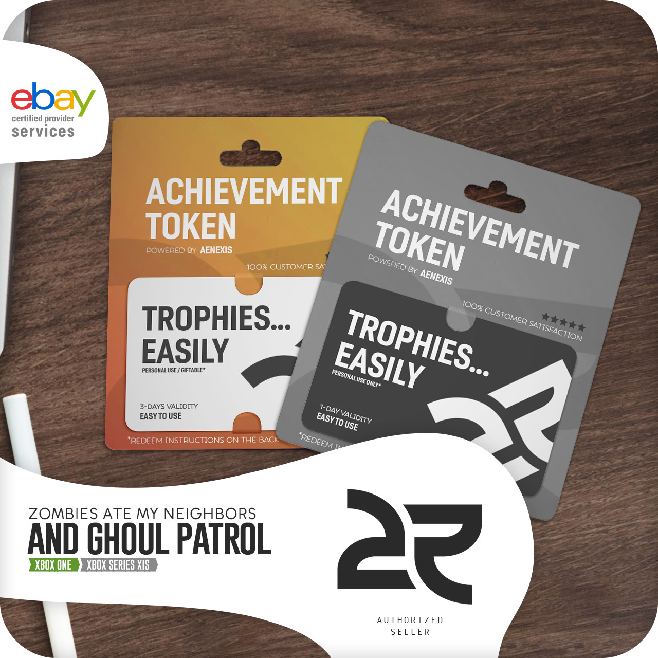 ✅ Zombies Ate My Neighbors and Ghoul Patrol ✅ XBOX ACHIEVEMENTS UNLOCK TOKEN