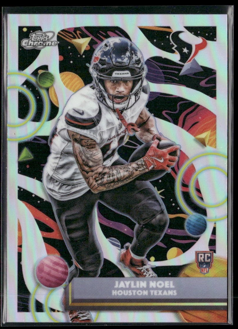 2025 Topps Chrome Cosmic #141 Jaylin Noel Refractor