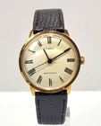 ​Vintage Timex Mercury Men’s Watch – Gold Tone – Roman Numeral Dial – Working