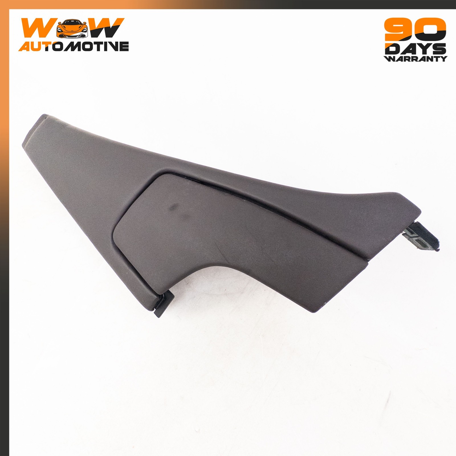 07-13 BENTLEY CONTINENTAL GTC REAR LEFT INTERIOR QUARTER TRIM HINGE BLACK OEM