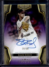 2024 Topps Five Star Shane Bieber #FSA-SB Purple Autograph /50