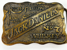 Vintage Jack Daniel s Belt Buckle, Old No. 7 Rich Mellow, whiskey
