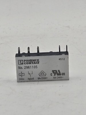 PHOENIX 2961105 Plug-in Miniature Power Relay REL-MR- 24DC/21 1CO 24V DC