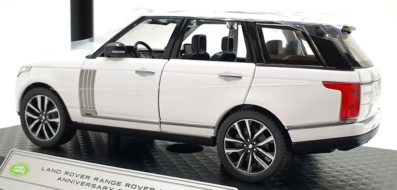 QY Toys escala 1/24 Q2001A - Land Rover Range Rover edición 50 aniversario - blanco Foto 2 de 4