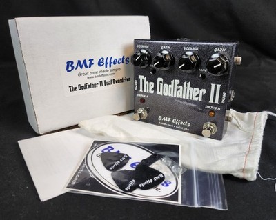 BMF Effects The Godfather II Dual Overdrive Guitar Effect Pedal