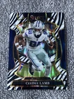 2025 Panini Select CeeDee Lamb Concourse Zebra Flash Prizm COWBOYS SSP