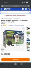 Petsafe Stay and Play Wireless Pet Fence PIF00-12917 