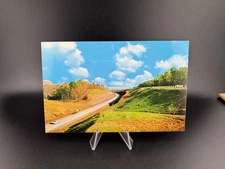 Vintage Postcard Ohio Turnpike Scenic Spots East & West Bound Travel NOS