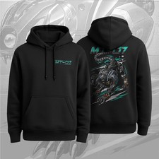 Yamaha MT-07 2021-2024 Panther Motorcycle Hoodie for Riders