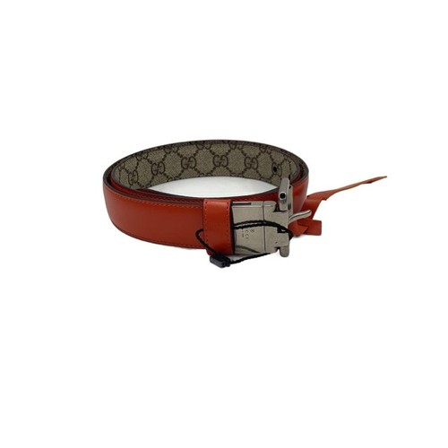 Used GUCCI◆Belt/Leather/ORN/Ladies/387035・BATTAN・85・34・525040