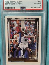 1992-93 Topps - Shaquille O'Neal #362 Gold (RC)