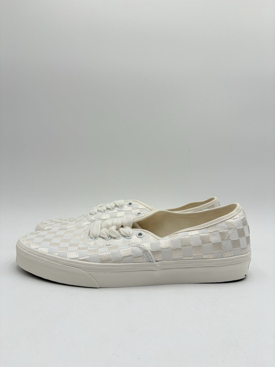 バリー様確認専用 Vans Men's Authentic Size 10.5 Embroidered Checkerboard White
