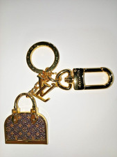 Louis Vuitton Monogram Iconic Keychain Alma Charm Gold Hardware