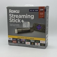 Roku Streaming Stick 4K HDR Streaming Player Voice Remote WiFi Open Box