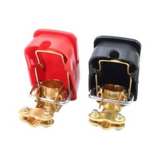 Car Battery Quick Release Connector, Top Post Brass Quick Disconnect 2PCS