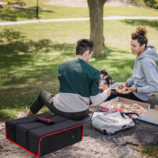 Pizza Delivery Bag - Insulated Pizza Warmer for Hot Food Delivery, Large Size...
