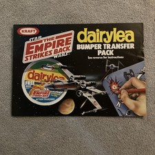 Star Wars Dairylea Letraset Bumper Transfer Pack Empire Strikes Back 1980 READ!!