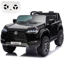 24V 2-Seaters Kids Ride On Car Lexus GX550 Electric Turck Four-wheel Suspension