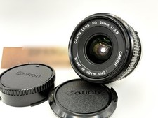 Canon Camera fd Nfd 28Mm F/2.8 Wide Angle Mf Lens